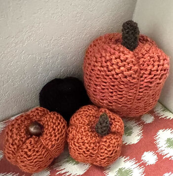Garter Stitch Pumpkin