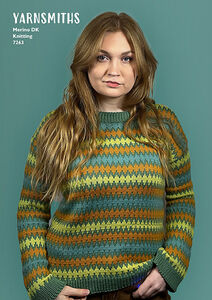 Fair Isle Sweater - 7263