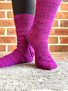 Gentlemen's Ribbed Socks