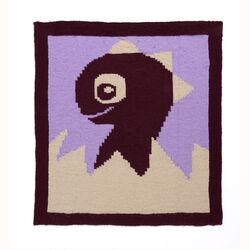 Hatching Dino Blanket