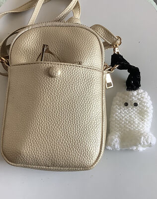Ghost Bag Charm