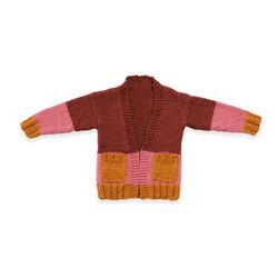 Colorblocked  Cardigan