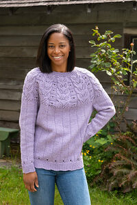 Lace Yoke Pullover