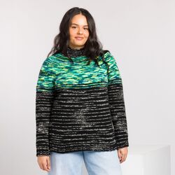Smash Colors Yoke Sweater