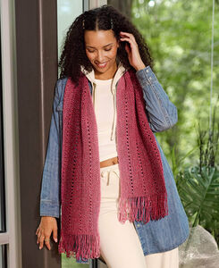 Fade and Fringe Wrap
