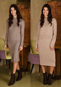Suit: Sweater and Skirt