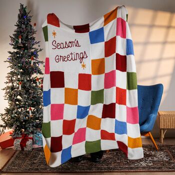 Checkin' It Twice Blanket