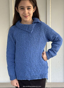 Child’s Dreamy Seamless Raglan Tunic