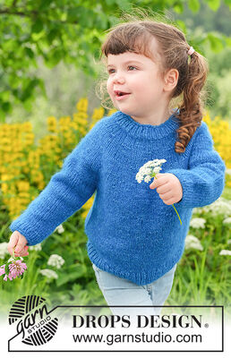 Blue Rush Sweater for Kids