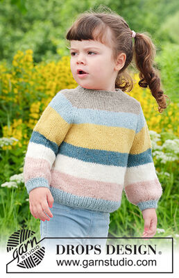 Happy Hue Sweater for Kids