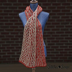 Rust and Shadows Scarf