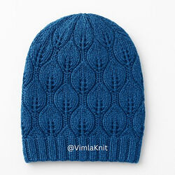 Unisex Leaf Lace Beanie