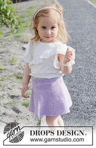 Amethyst Charm Skirt for Girls