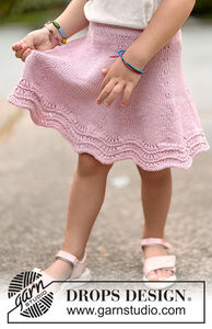 Strawberry Swirl Skirt for Girls