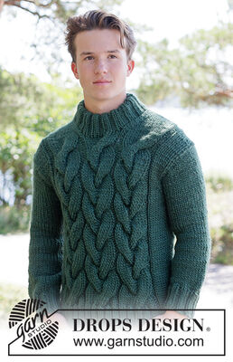 Forest Braid Sweater