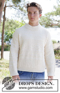 White Echo Sweater