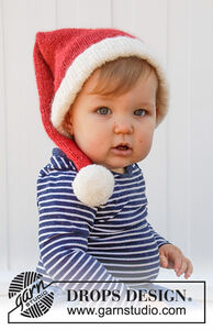 Sleepy Santa Baby Hat