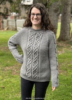 Eternal Braids Cable Seamless Sweater