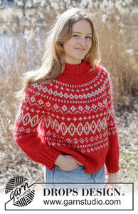 Crimson Cabin Sweater