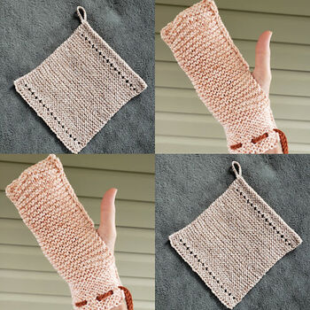 Beginner Basics Bath Mitten and Washcloth