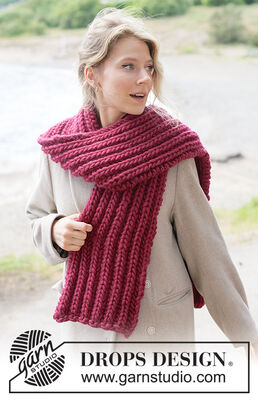 Scarlet Whisper Scarf