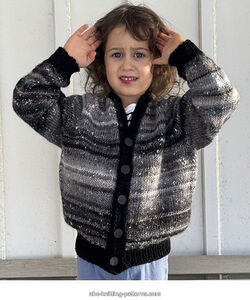 Child’s Seamless Raglan Cardigan