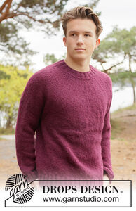 Deep Berry Sweater for Men