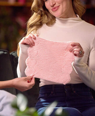 Scallop Edge Dishcloth