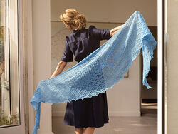 Ocean Swell Lace Shawl