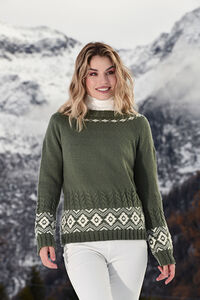 Fair Isle Greek Jumper