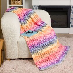Eyelet Ridge Blanket