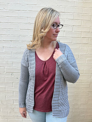 Textured Cardigan