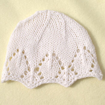 Snowflake Baby Hat