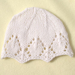 Snowflake Baby Hat
