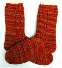 Calendula Cable Socks