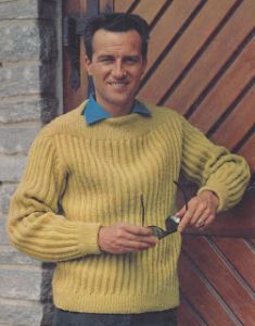 Man's Continental Sweater