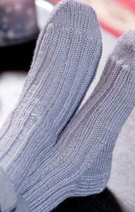 Ribbed Knit Socks