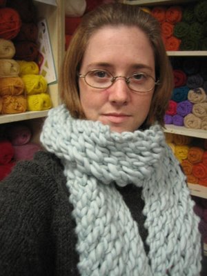 Scarf patterns to knit with bulky yarn