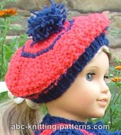 American Girl Doll Beret