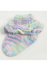 Ruffled Baby Socks