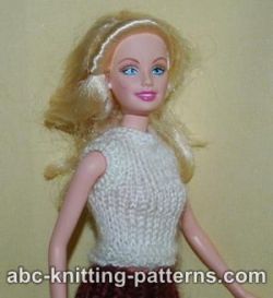 Barbie Top sans manches