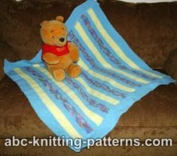 Easy Garter Stitch Baby Blanket