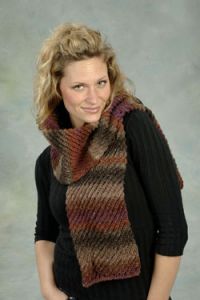 Diagonal Tube Scarf