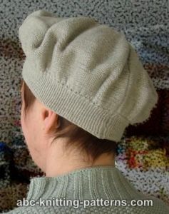 Elegant Knit Beret