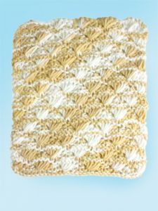 Shell Stitch Dishcloth