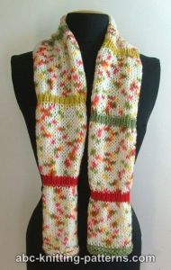 Candy Stripe Scarf 