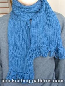 Brioche Rib Scarf