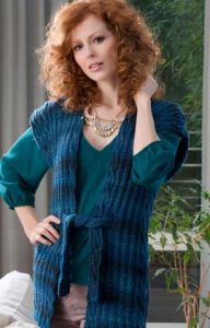 Ruana Style Vest