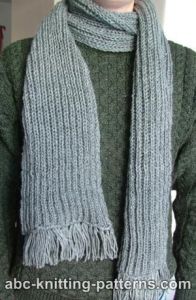 Fisherman's Rib Scarf