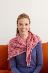 Splended Elegance Triangle Shawl